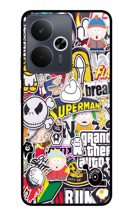 Sticker Bomb Realme 14T 5G Back cover