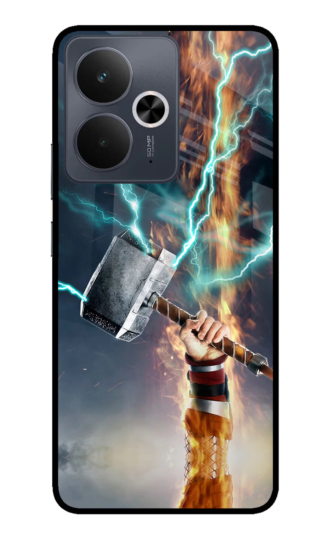Thor Hammer Mjolnir Realme 14T 5G Back cover