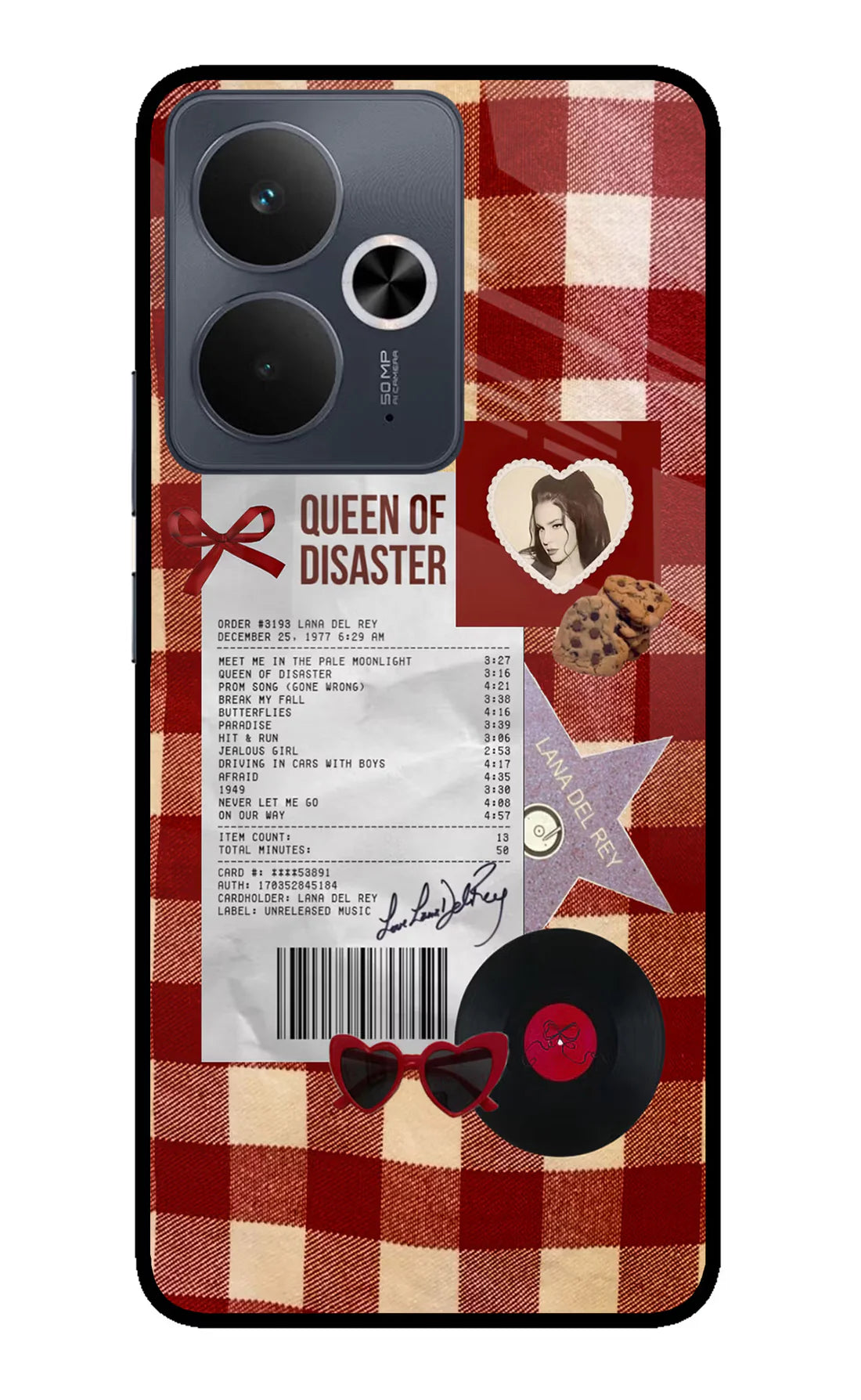 Queen of Disaster Realme 14T 5G Back cover