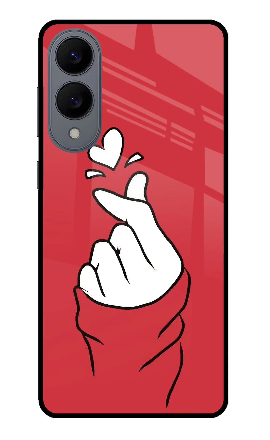 Korean Love Sign Samsung S25 Edge Back cover