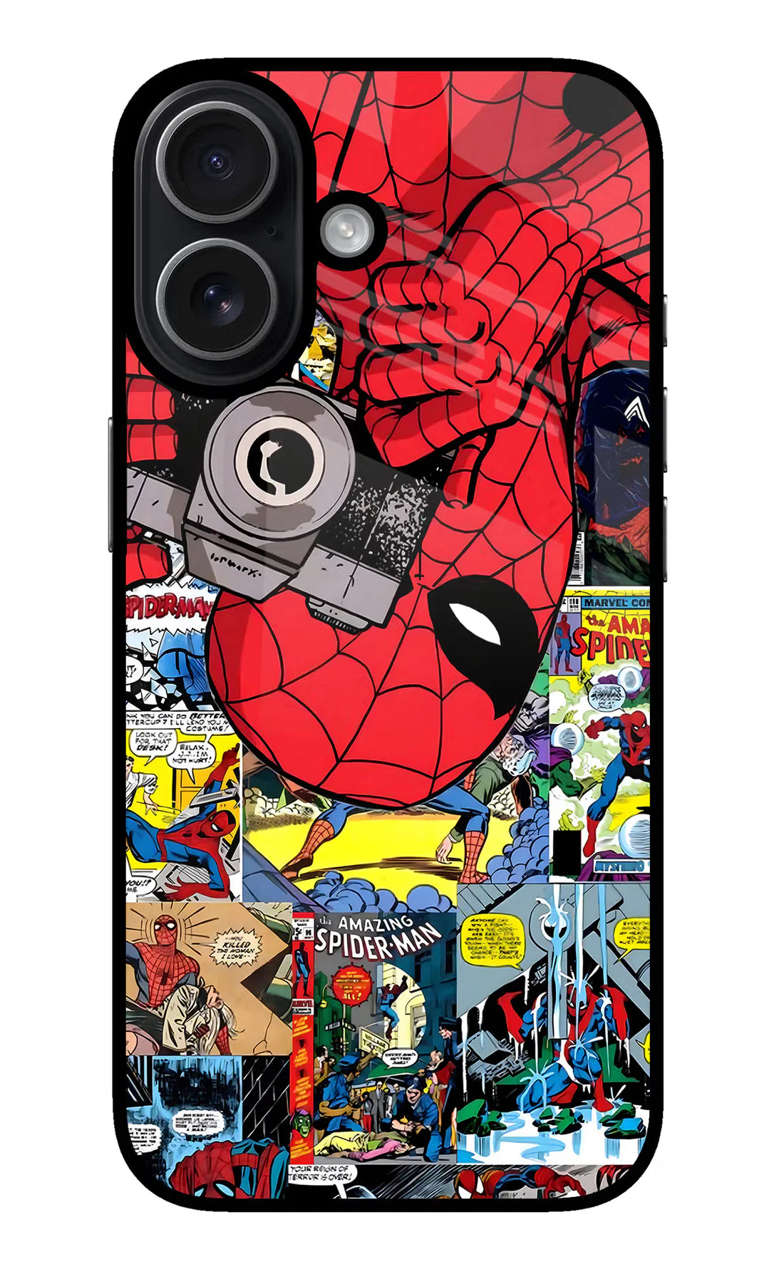 Spider Man iPhone 17   Back Cover