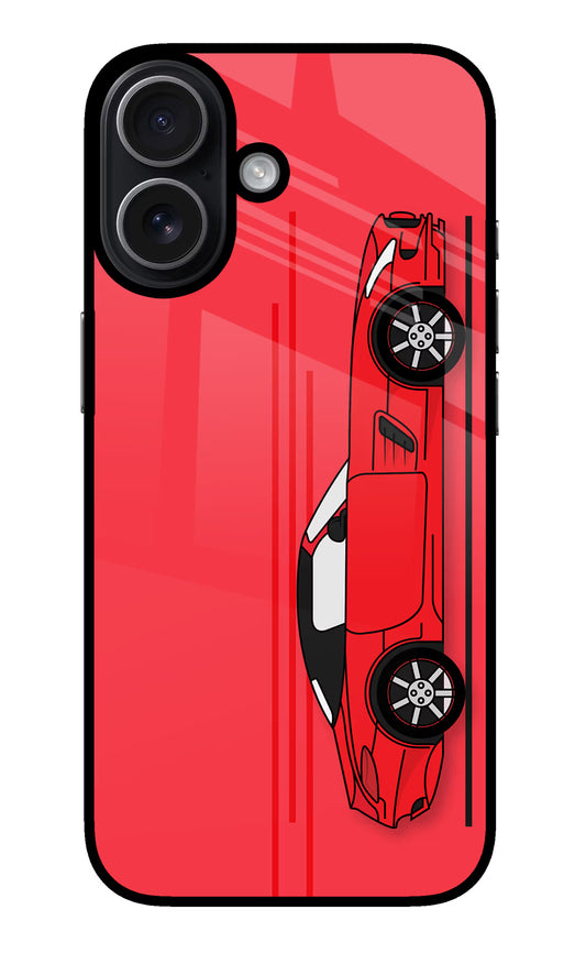 Red Velocity iPhone 17 Back Cover