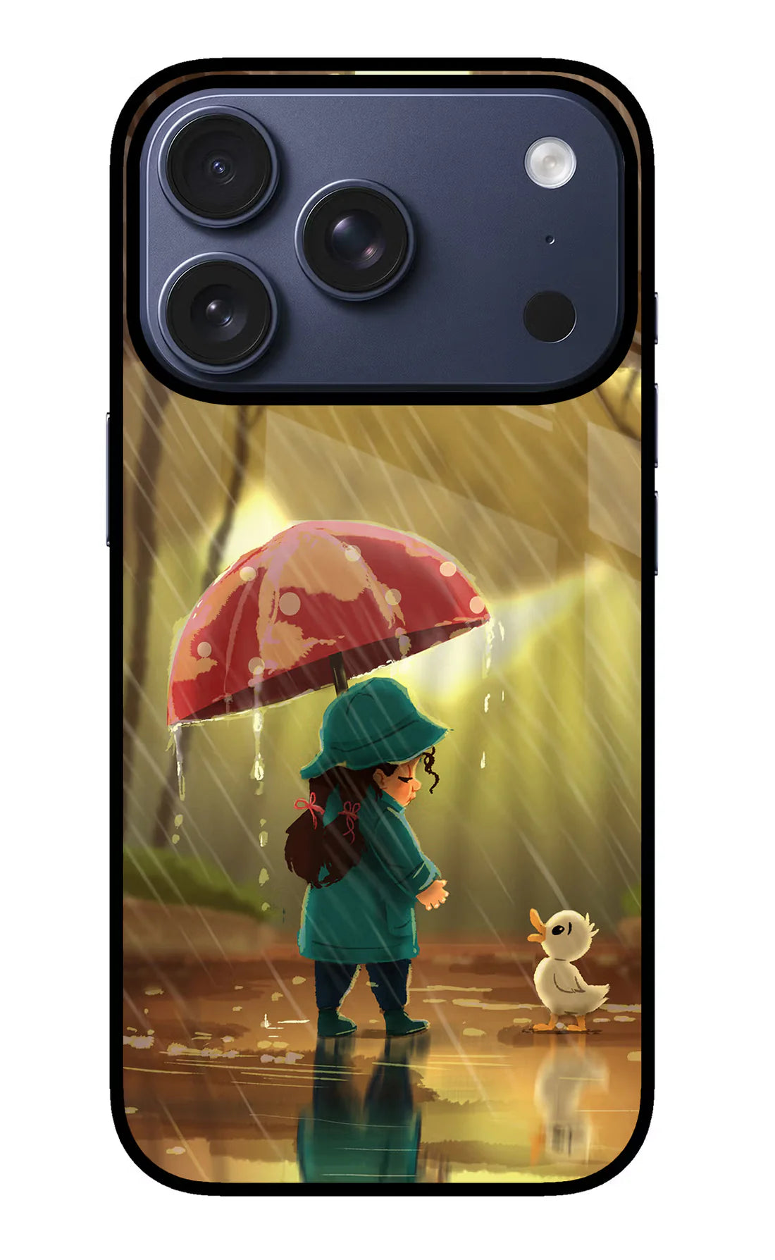 Rainy Day iPhone 17 Pro Back cover