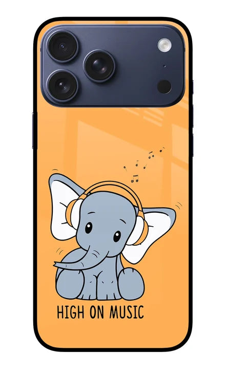High On Music iPhone 17 Pro Max Back Cover