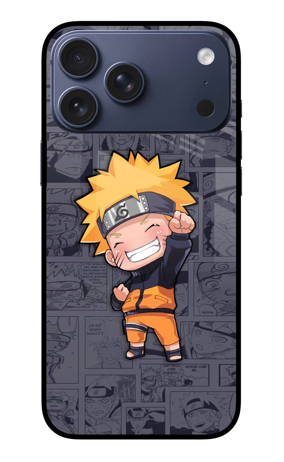 Chota Naruto iPhone 17 Pro Max  Back cover