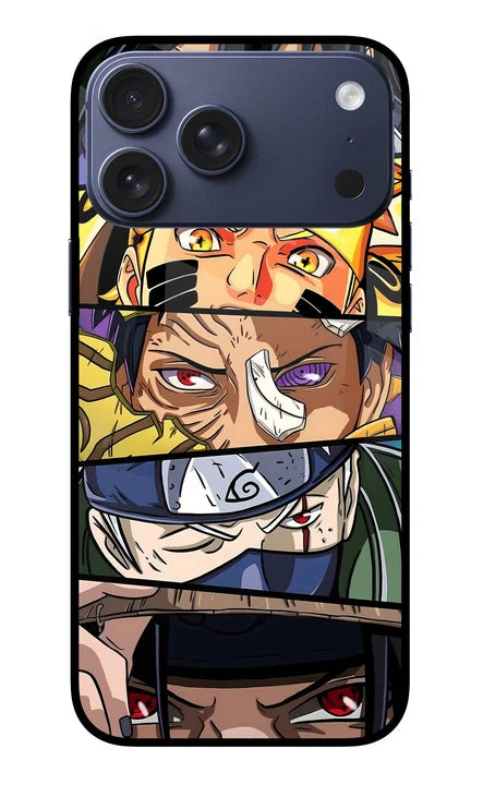 Naruto Character iPhone 17 Pro Max Back Cover
