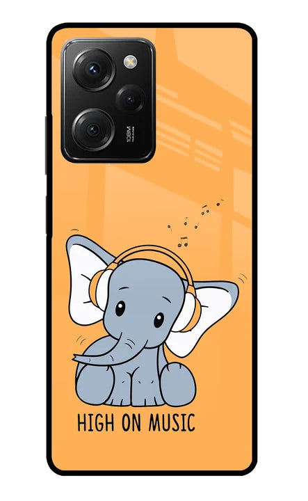 High On Music Poco X5 Pro 5G Back Cover