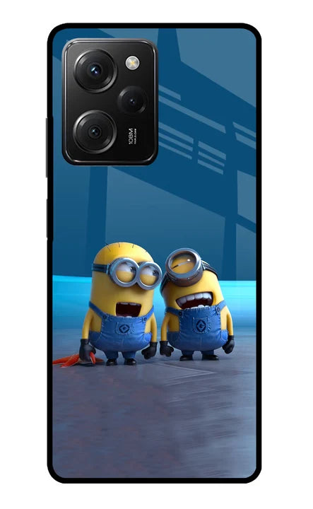 Minion Laughing Poco X5 Pro 5G Back Cover