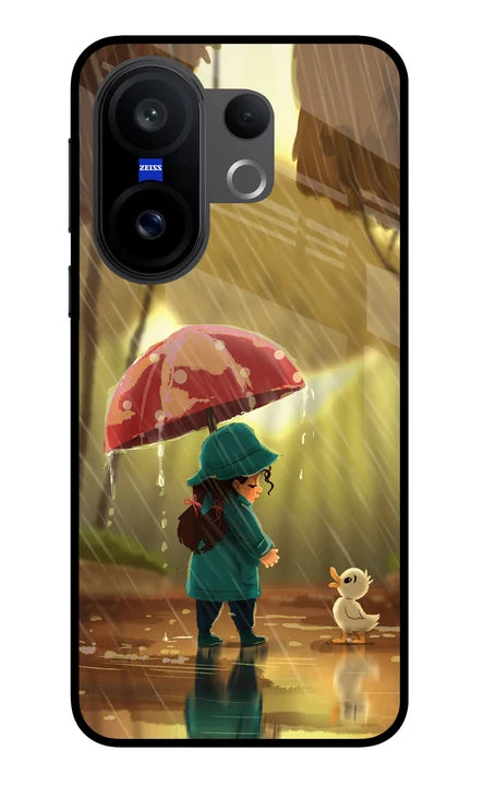 Rainy Day Vivo X200 FE Back Cover