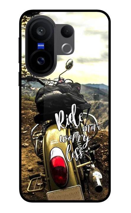 Ride More Worry Less Vivo X200 FE Back Cover