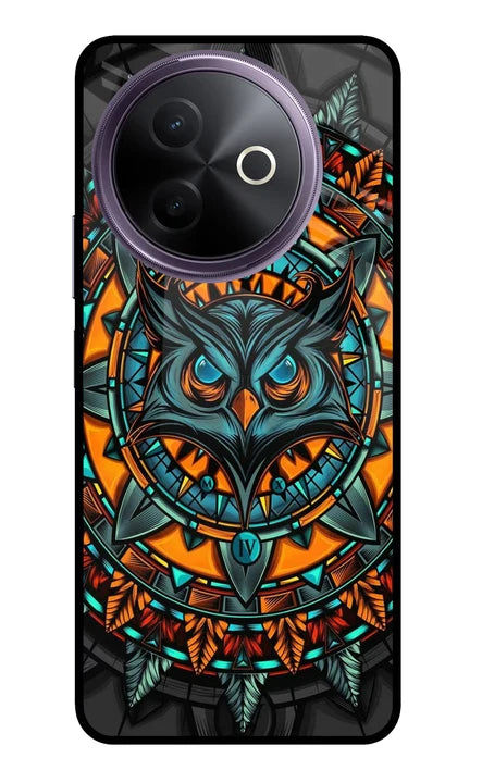 Angry Owl Art Vivo Y39 5G Back Cover