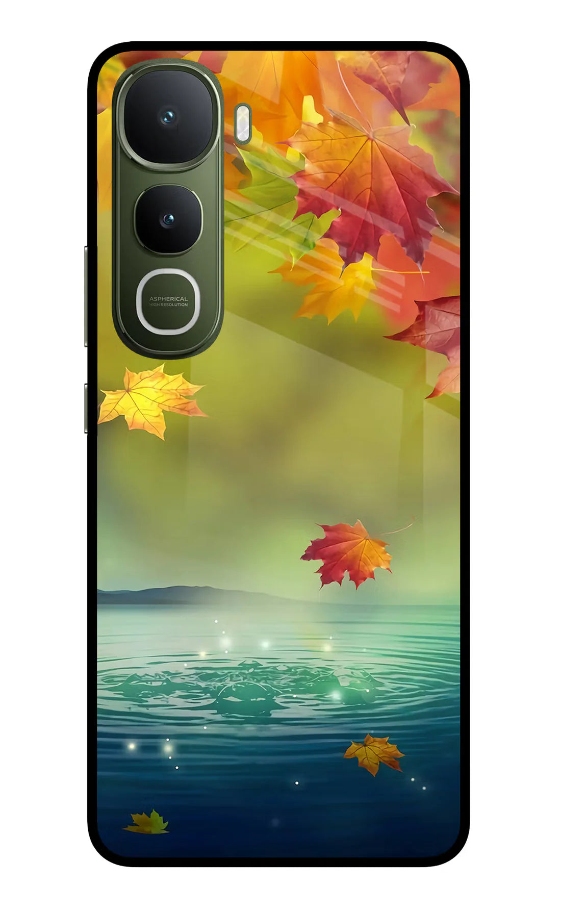 Flowers Vivo Y400 5G Back cover