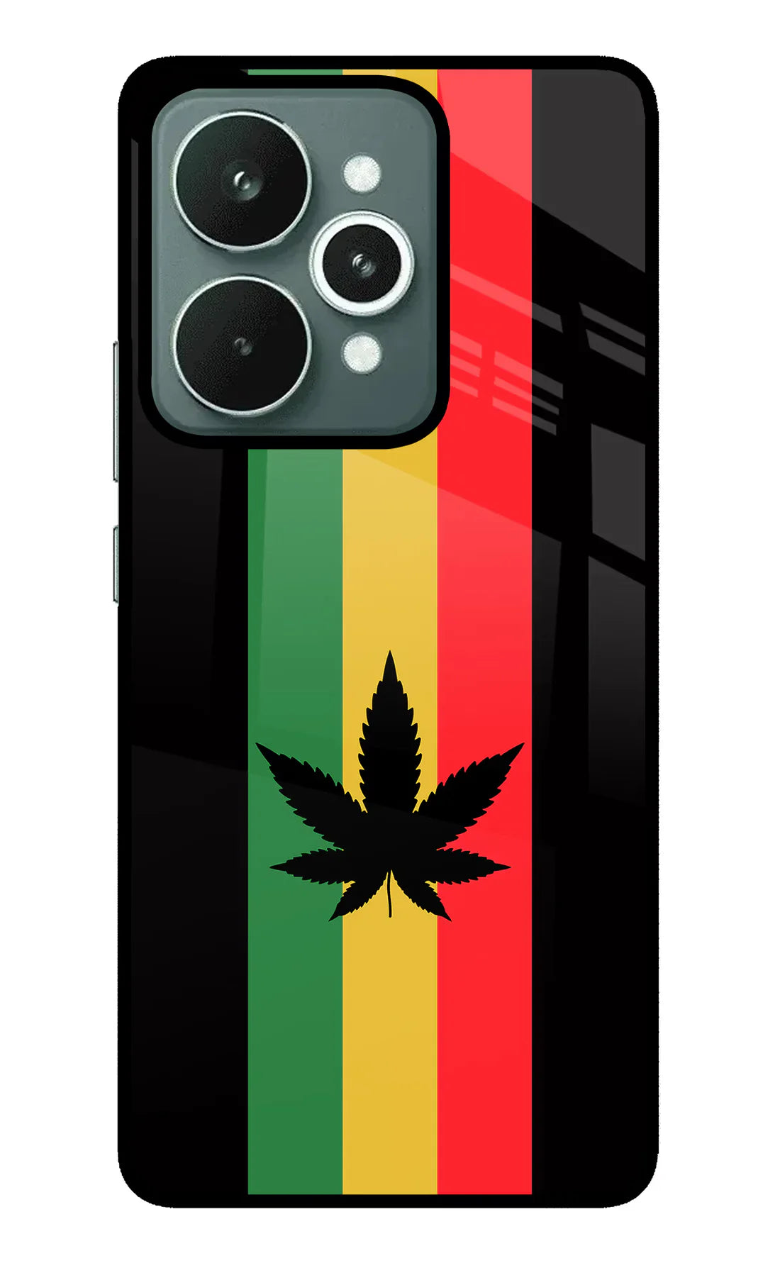 Weed Flag Realme 15 Back cover