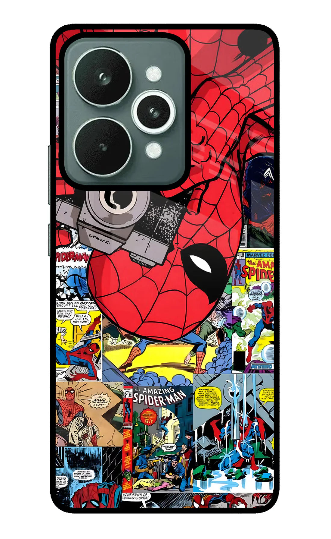 Spider Man Realme 15 Back cover