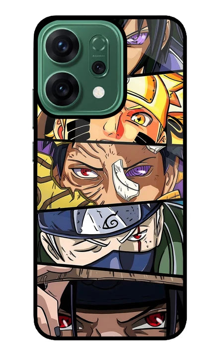 Naruto Character Oppo Reno14 5G Back Cover