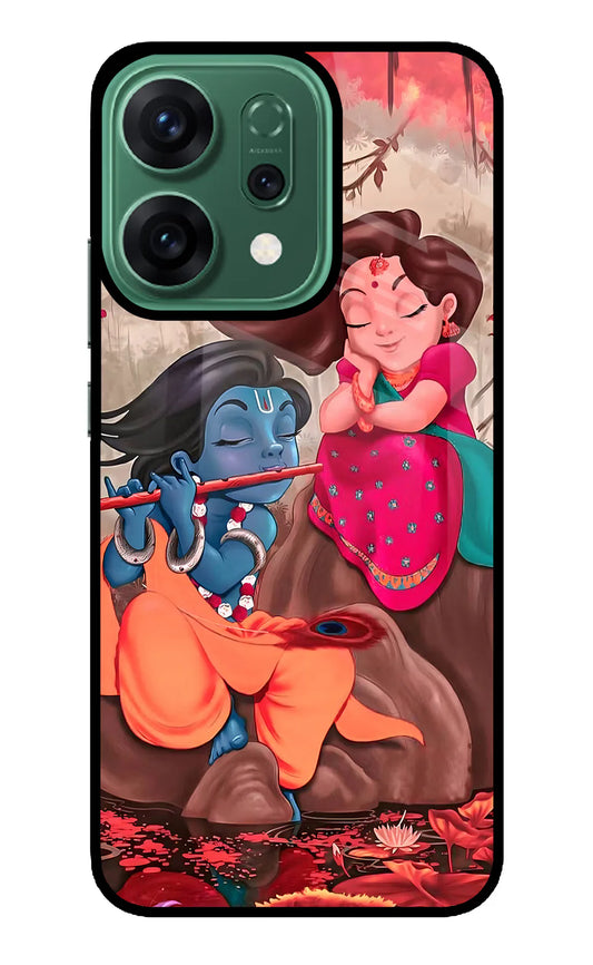 Radhe Krishna Oppo Reno14 5G Back cover