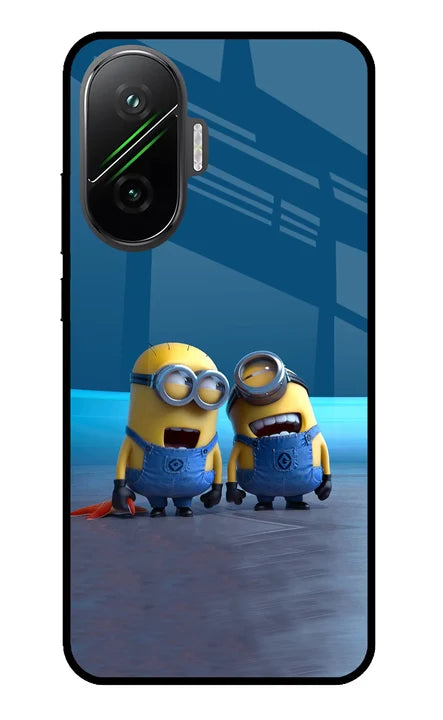 Minion Laughing Poco F7 5G Back Cover