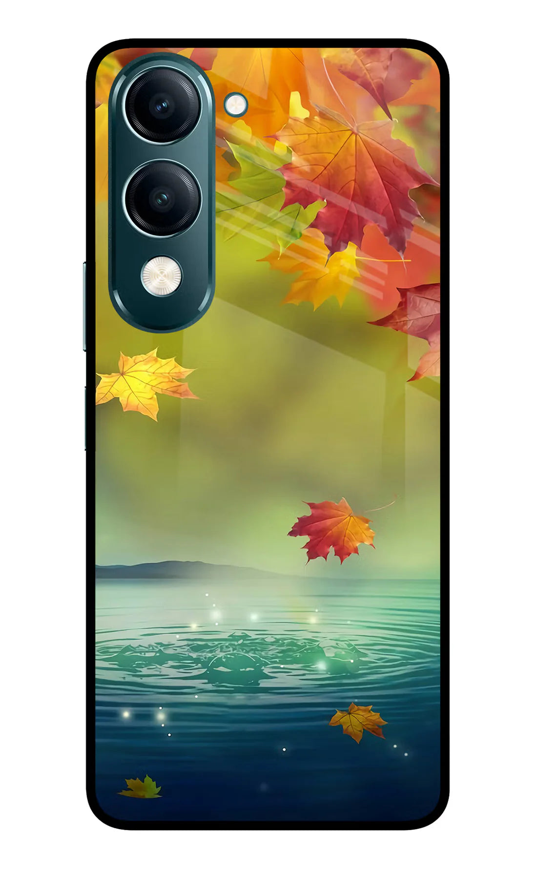Flowers Vivo Y19s/ Y29 5G Back cover