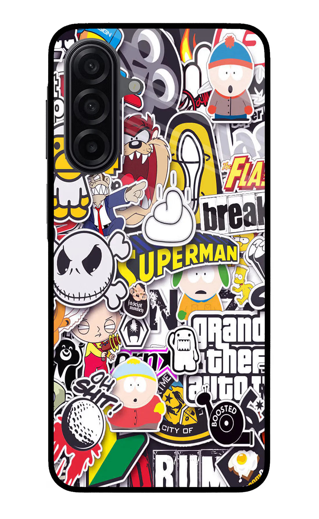 Sticker Bomb Samsung A17 5G Back cover