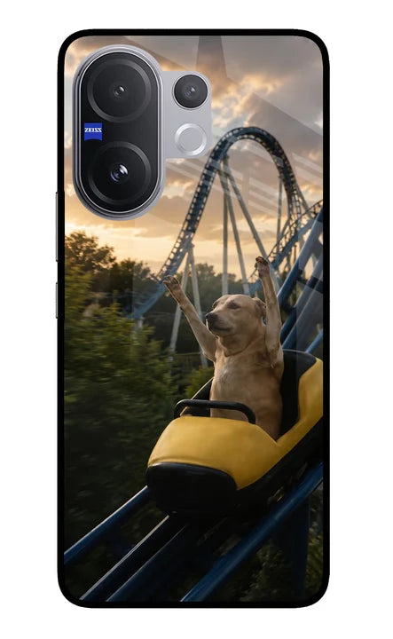 Rollercoaster Dog Vivo V60 5G / V60e 5G / Vivo T4 Pro 5G Back Cover
