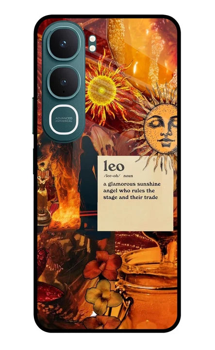 Leo Zodiac Vivo Y31 5G Back Cover