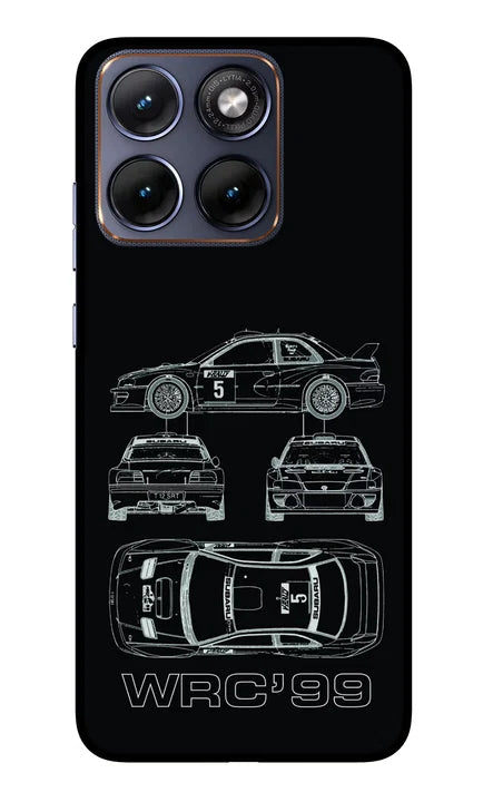 WRC'99 Moto Edge 70 Fusion Back Cover