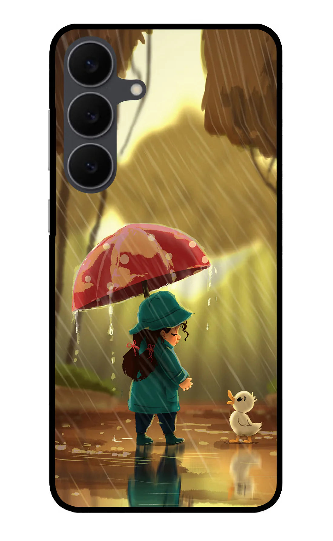 Rainy Day Samsung S25 Edge Back cover