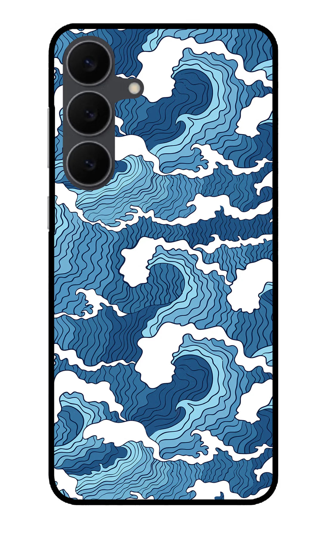 Blue Waves Samsung S25 FE 5G Back cover