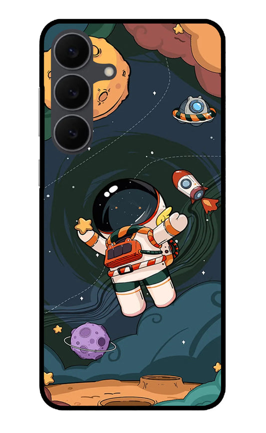 Cartoon Astronaut Samsung S25 FE 5G Back cover