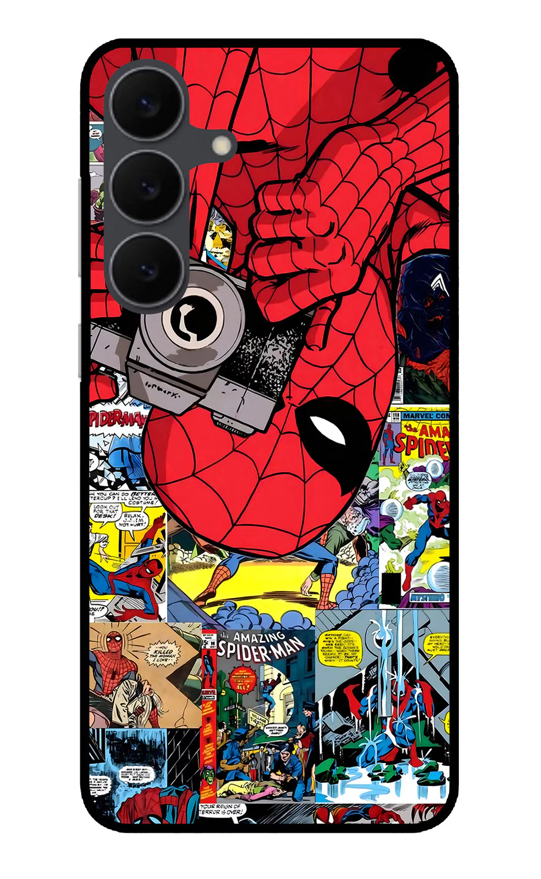 Spider Man Samsung S25 FE 5G Back cover