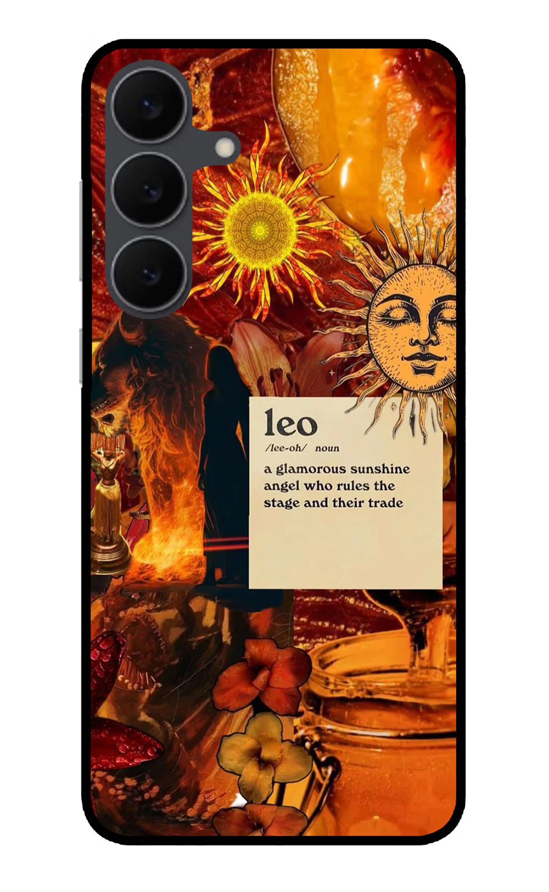Leo Zodiac Samsung S25 FE 5G Back cover