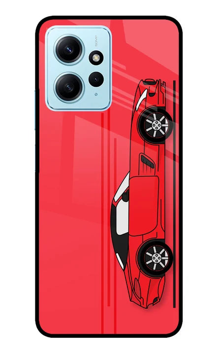 Red Velocity Redmi Note 12 4G Back Cover