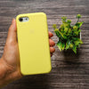 Yellow Original Silicone case for Apple iphone 7/7s