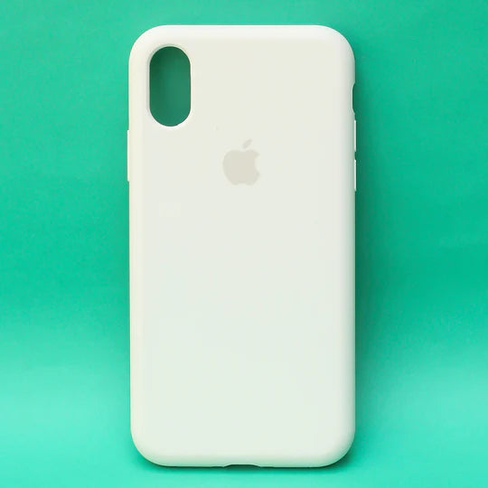 White Original Silicone case for Apple iphone X/Xs