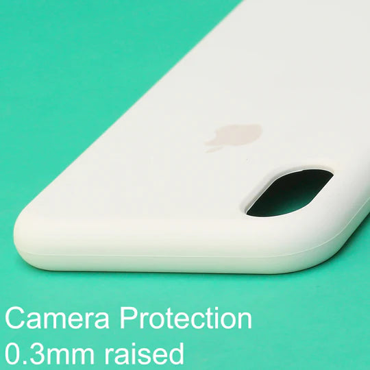 White Original Silicone case for Apple iphone X/Xs