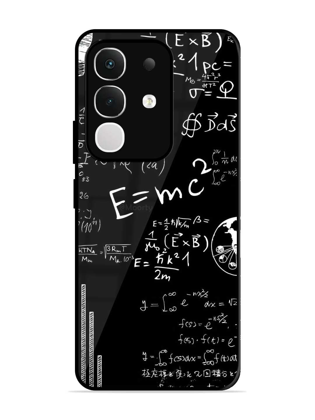 E=Mc2 Mass?Energy iQOO Z10x 5G Back cover