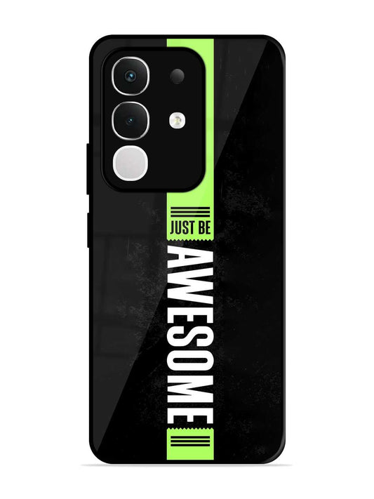 Just Be Awesome iQOO Z10x 5G Back cover