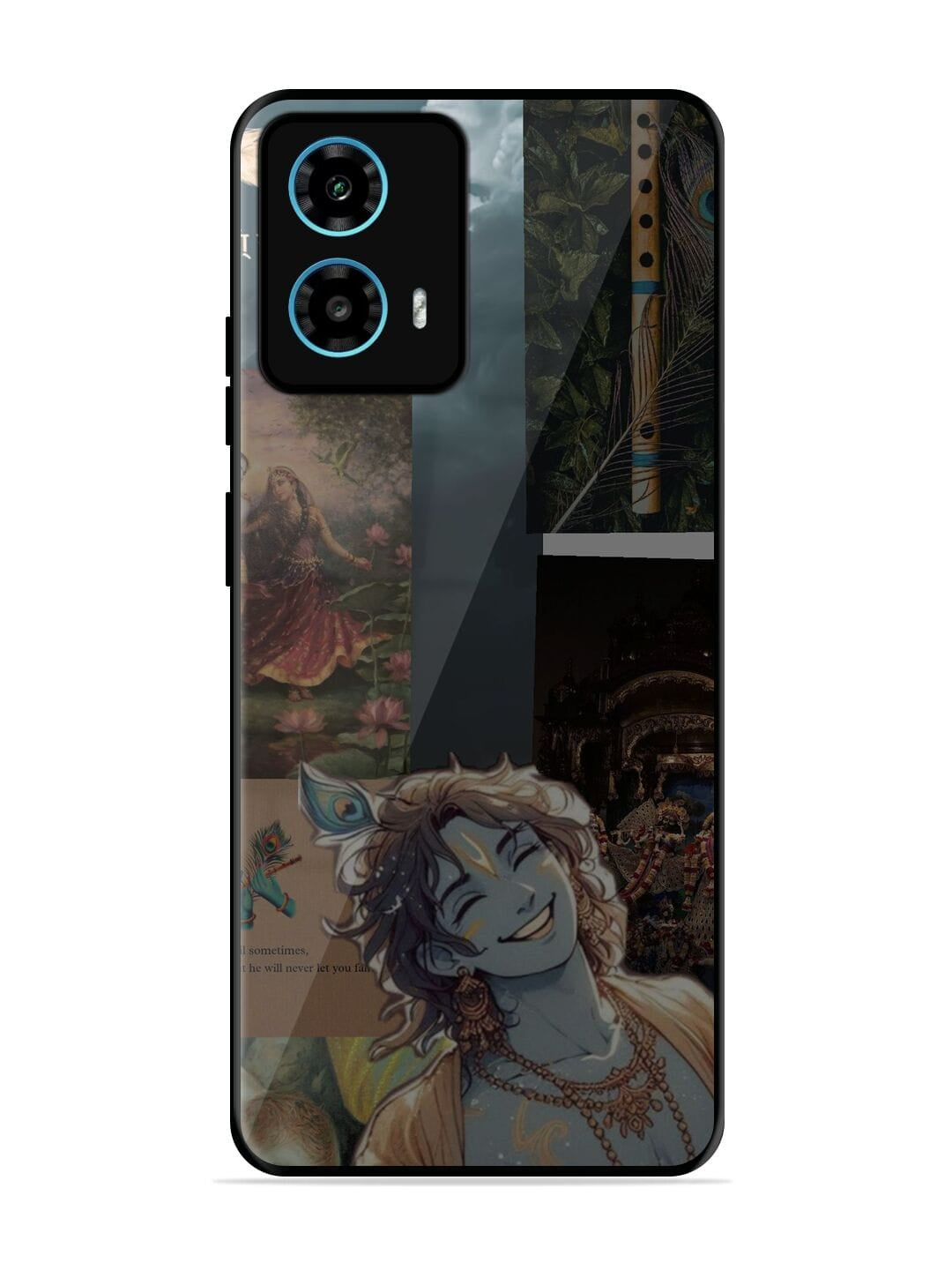 Krishna’s Wisdom  Motorola G34 Back cover