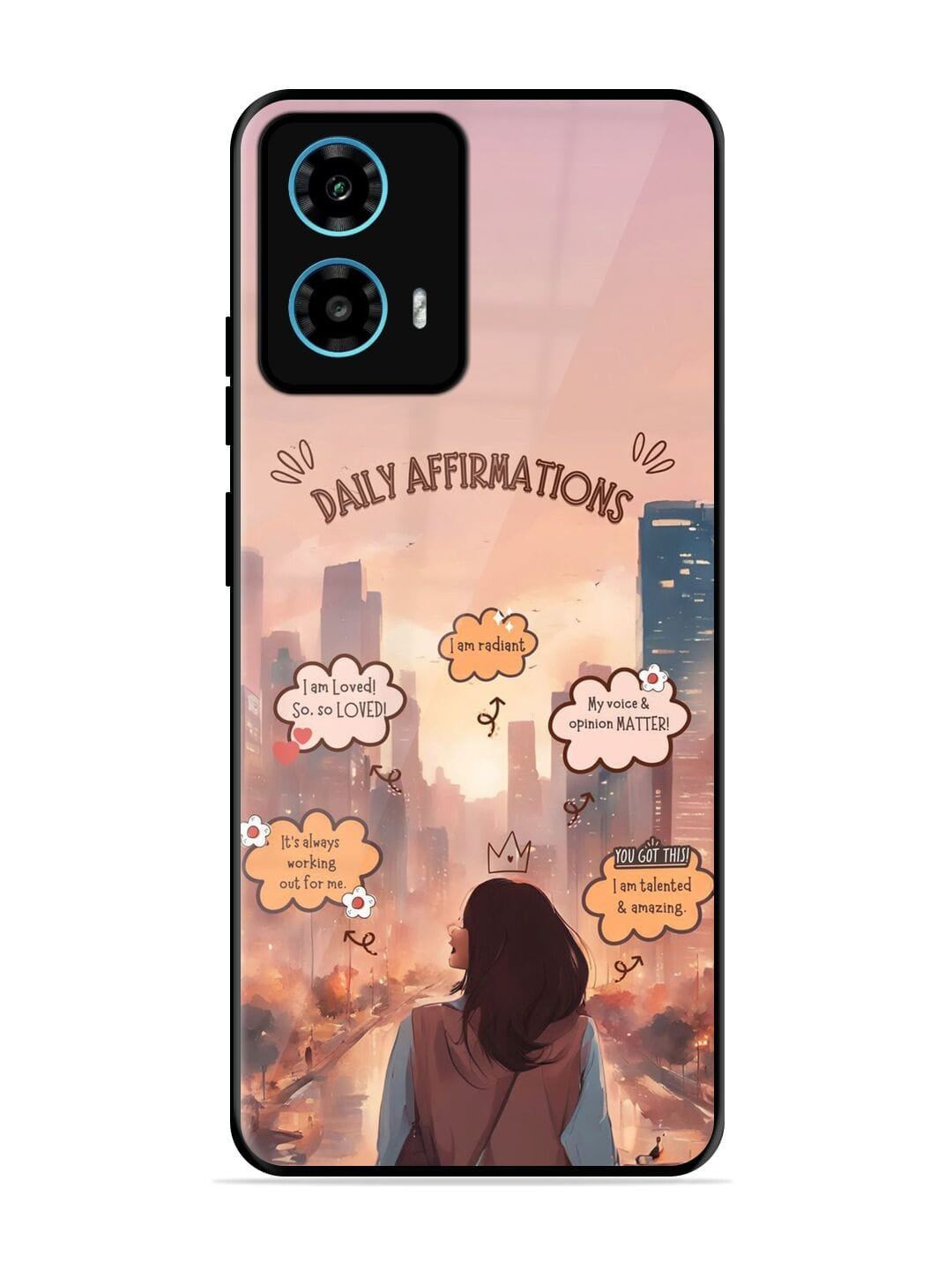 Daily Affirmations   Motorola G34 Back cover