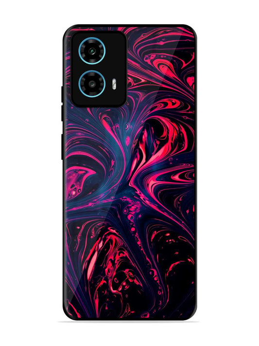 Abstract Motorola G34 Back cover