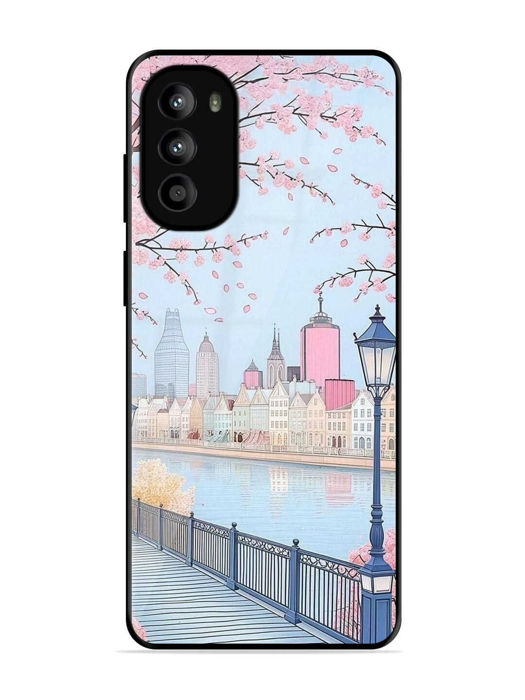Pink  Motorola G62 (5G Back cover