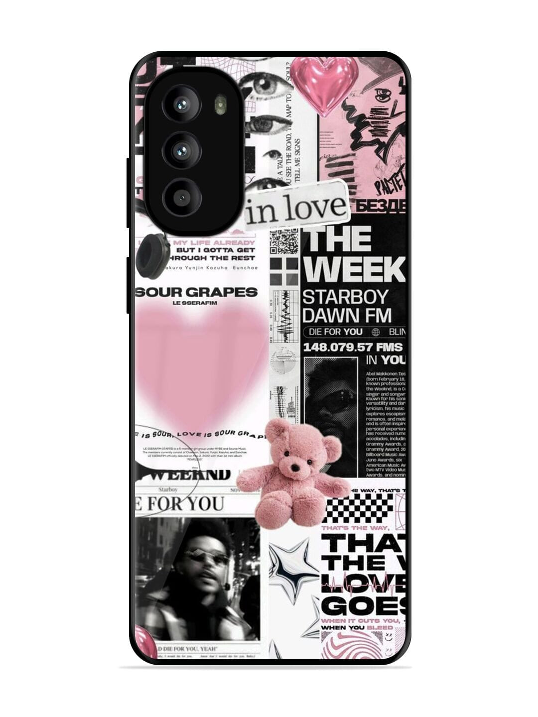 Aesthetic Music Motorola G62 (5G Back cover
