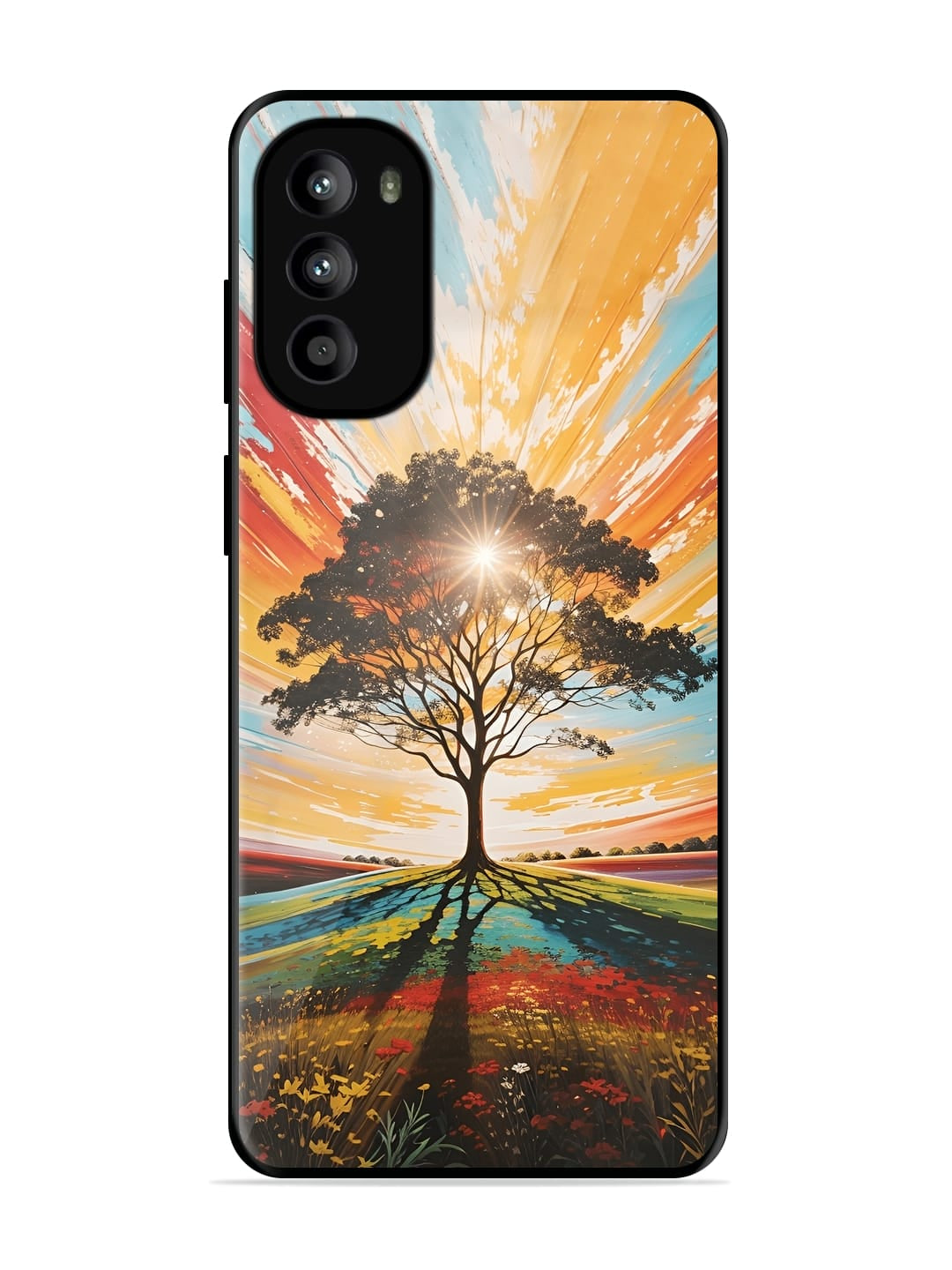 Abstract Tree Motorola G62 (5G Back cover