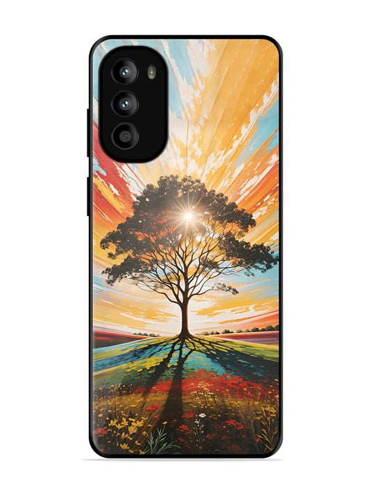 Abstract Tree Motorola G62 (5G Back cover