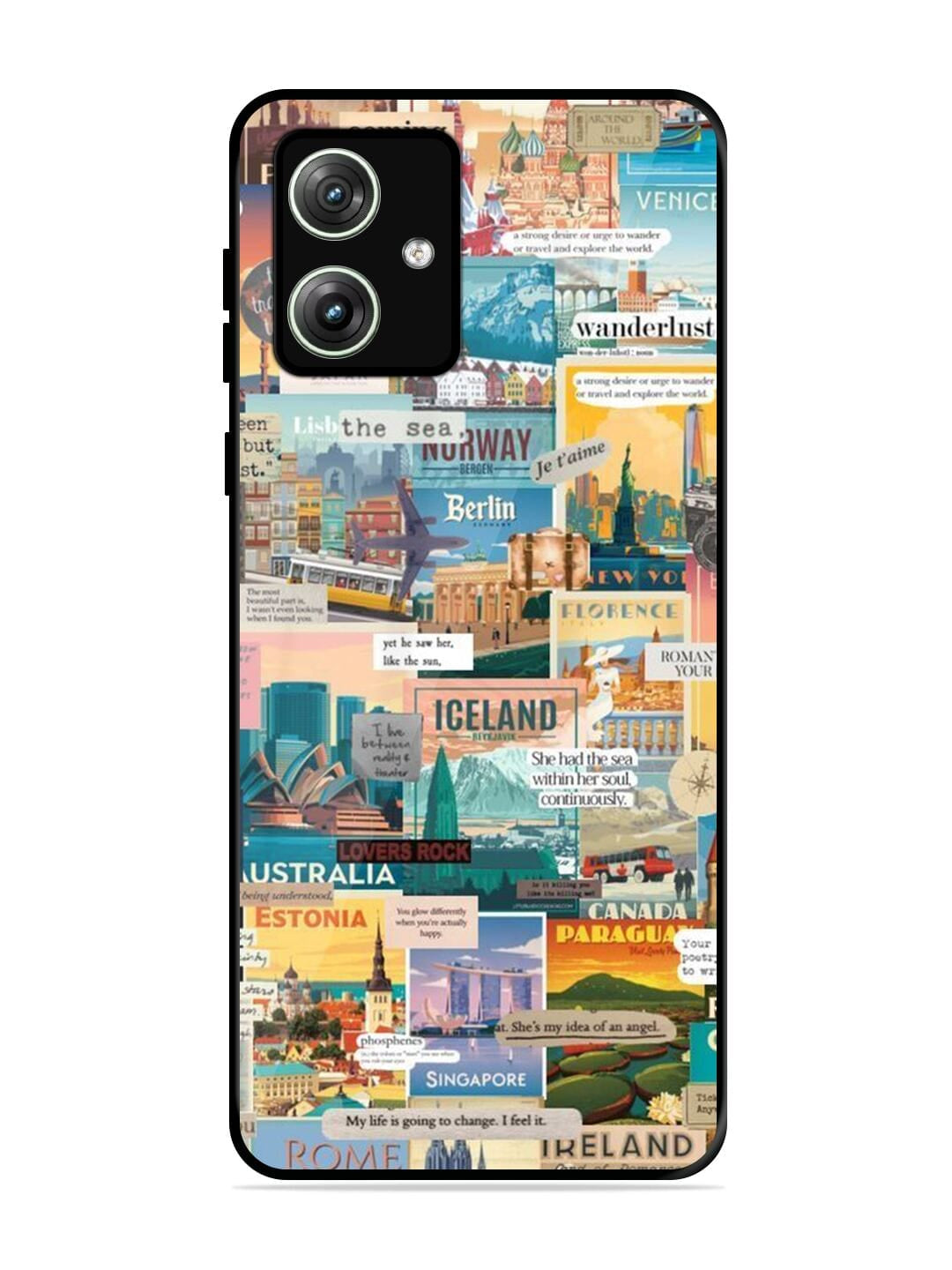 Travel Inspiration Motorola G34 Back cover