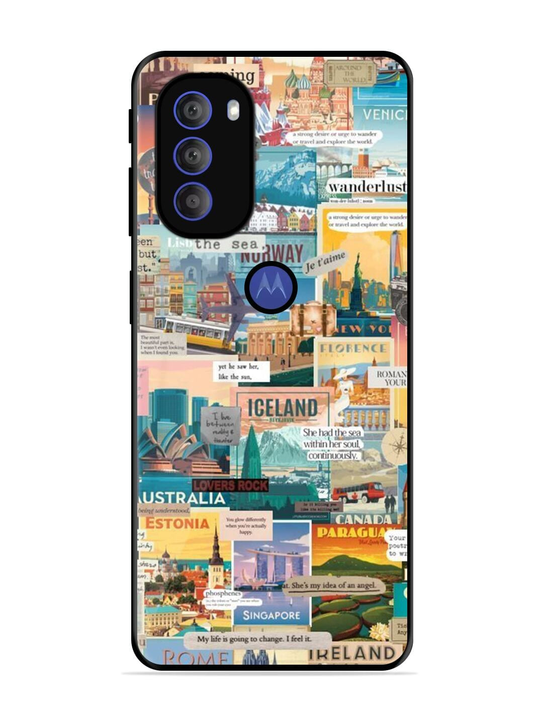 Travel Inspiration Motorola G71 5G Back cover