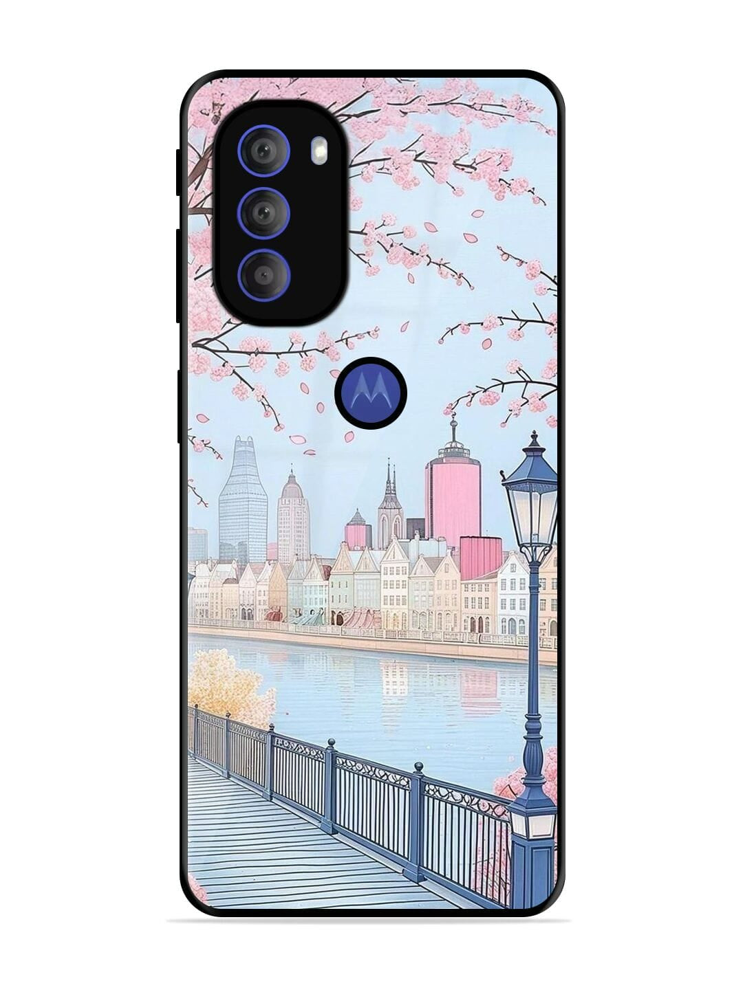 Pink  Motorola G71 5G Back cover