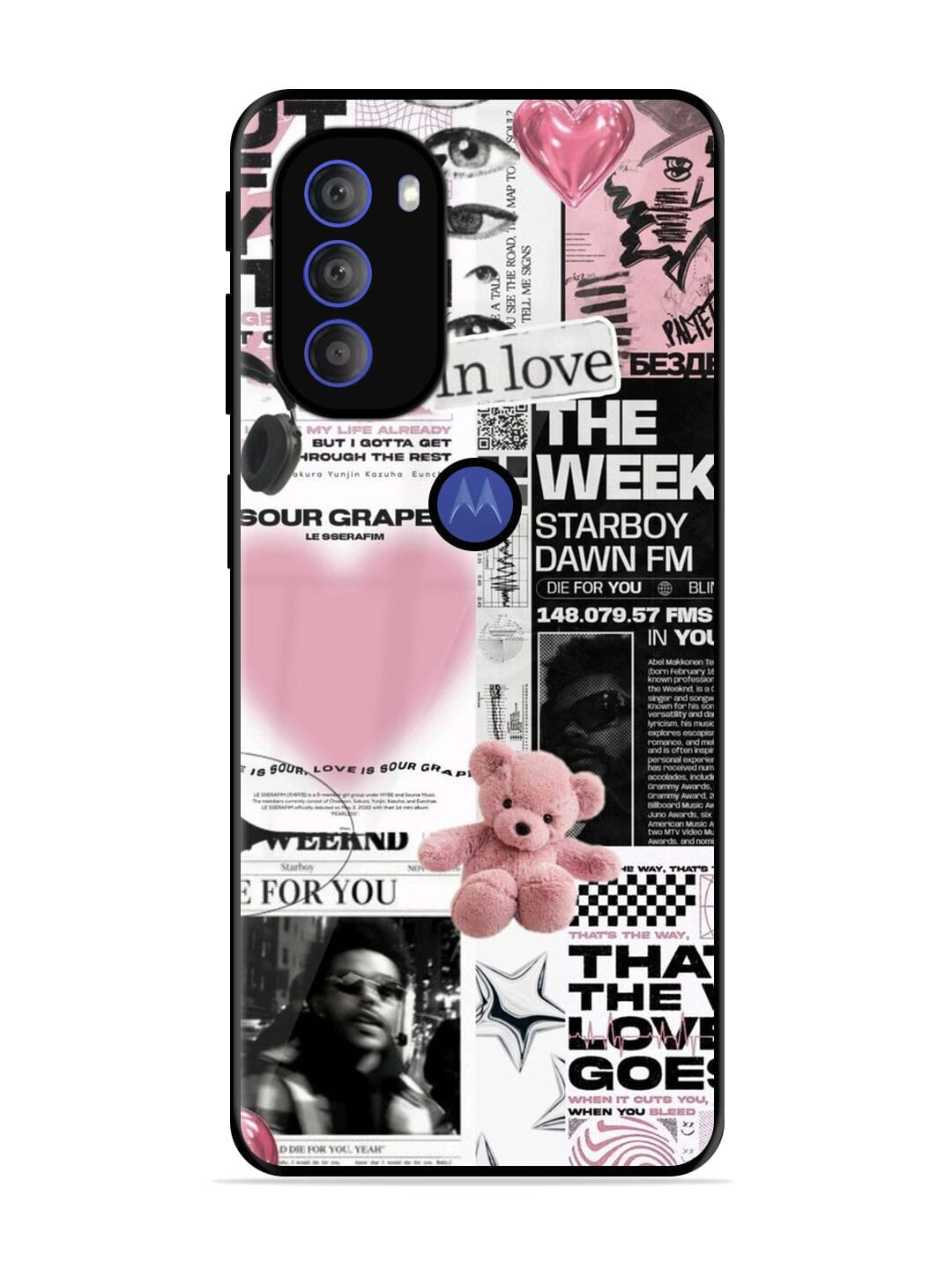 Aesthetic Music  Motorola G71 5G Back cover