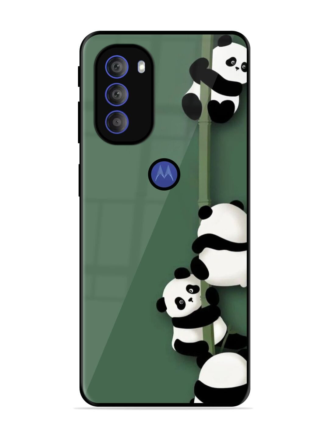Cute Panda Motorola G71 5G Back cover