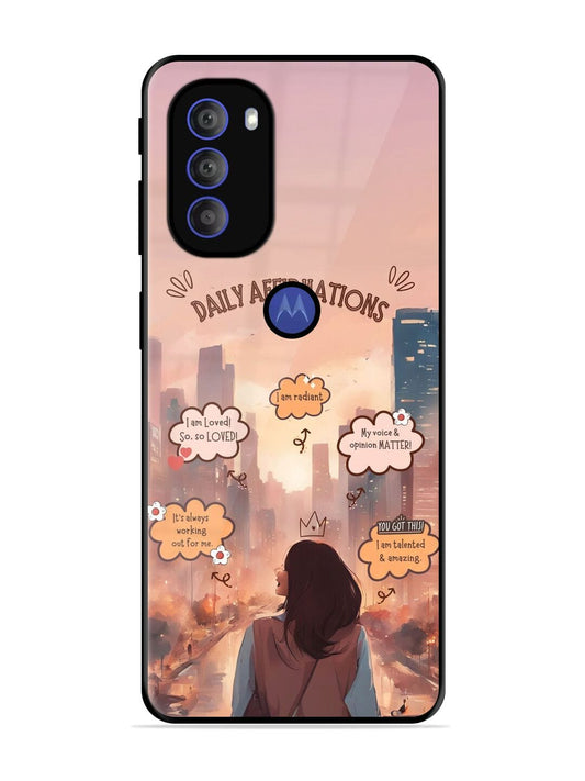 Daily Affirmations Motorola G73 5G Back cover